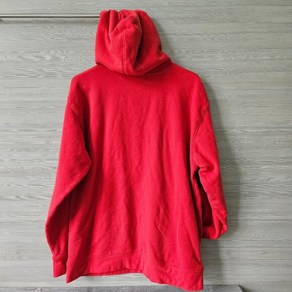 Champion Ohio State Buckeyes OSU Soft Red Hoodie Sweatshirt Size L - Picture 6 of 16